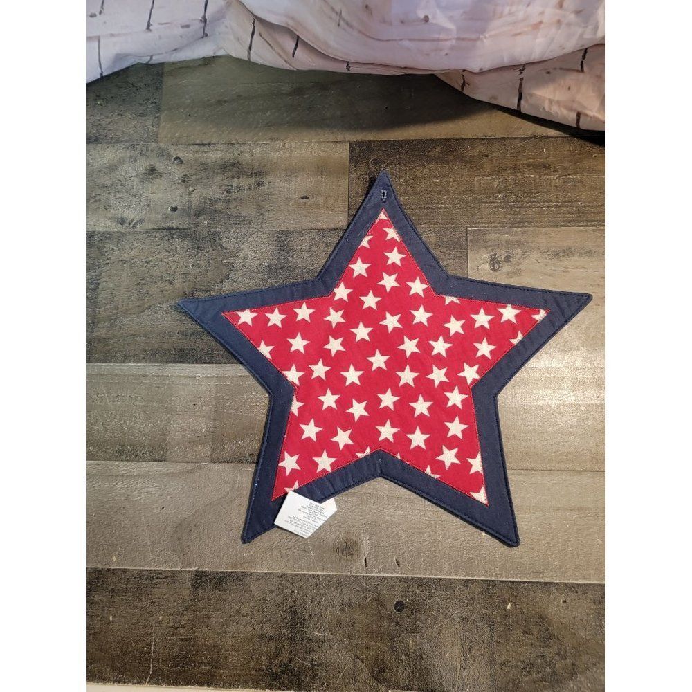 Kohls Cloth USA American flag star decor